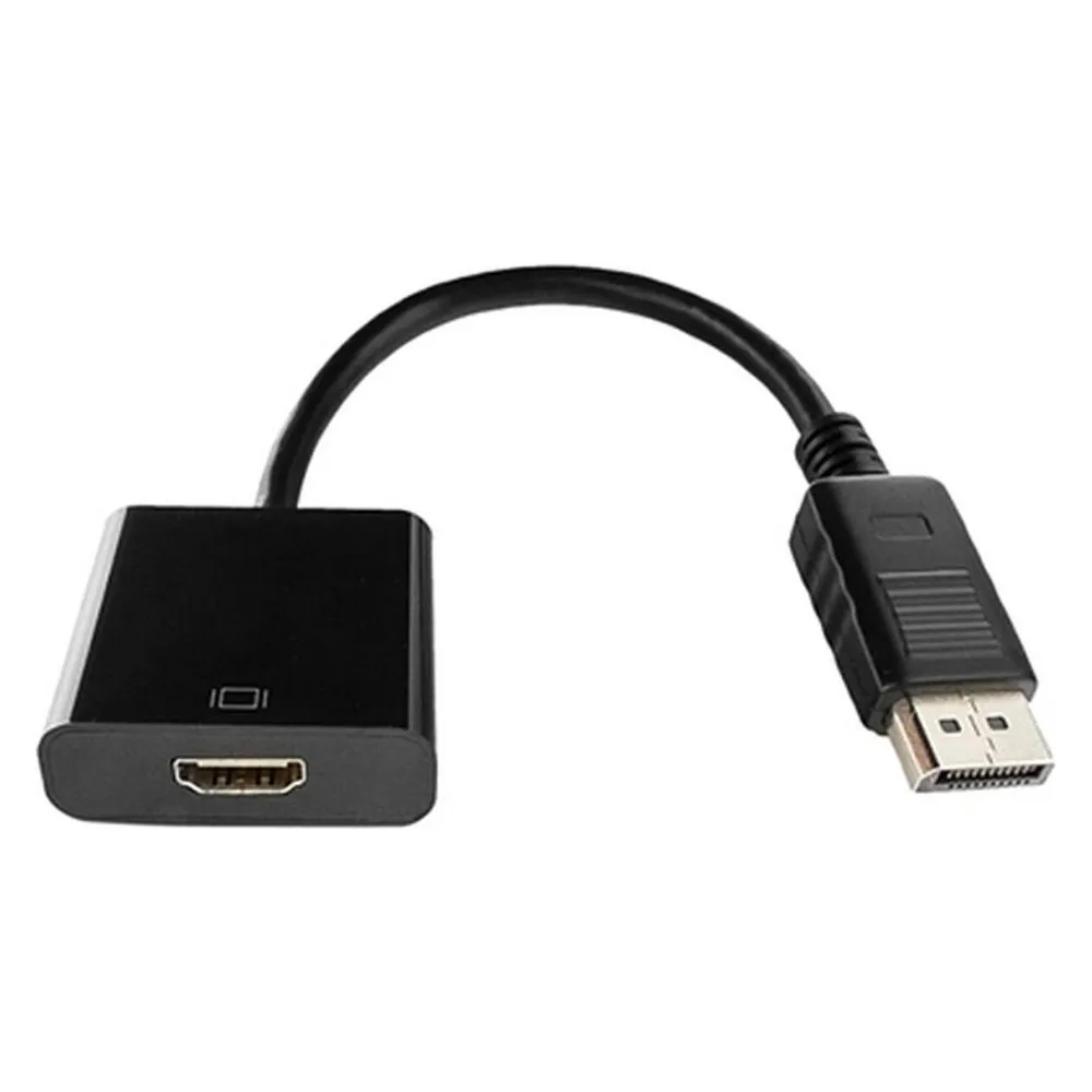 Adapter Gembird A-DPM-HDMIF-002 0,1 m DisplayPort auf HDMI 1920 x 1200 Schwarz