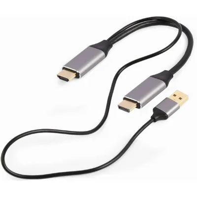 Gembird A-HDMIM-DPM-01 Videokabel-Adapter 2 m HDMI Typ A (Standard) DisplayPort Schwarz