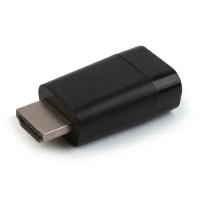 Gembird A-HDMI-VGA-001 Kabeladapter Schwarz