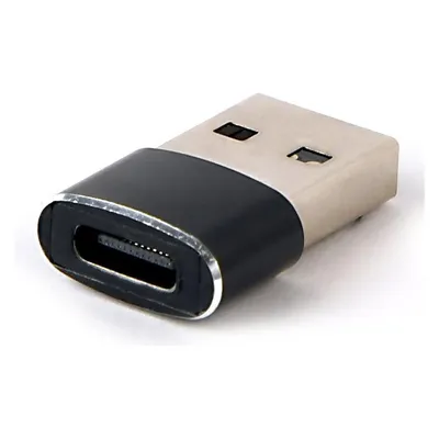 USB Adapter Gembird A-USB2-AMCF-02 USB A auf USB C Schwarz