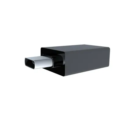 Adapter Gembird A-USB2-CMAF-01 USB Type-C auf USB Type-A Schwarz