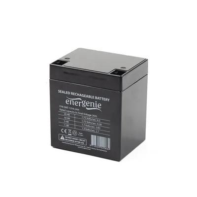 Batterie Gembird BAT-12V4.5AH 12 V 4500 mAh Schwarz Batterie