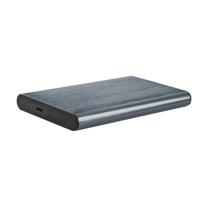 Caja PC Gembird EE2-U3S-6-GR 2,5'' Aluminium USB Typ-C Plug & Play