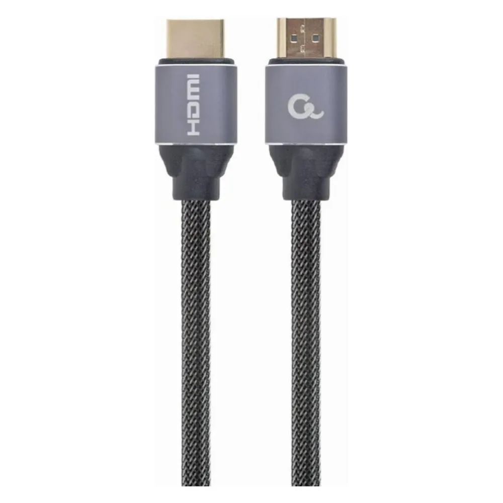 HDMI-Kabel Gembird CCBP-HDMI-1M 1m 4K UHD 60Hz Vergoldet Grau