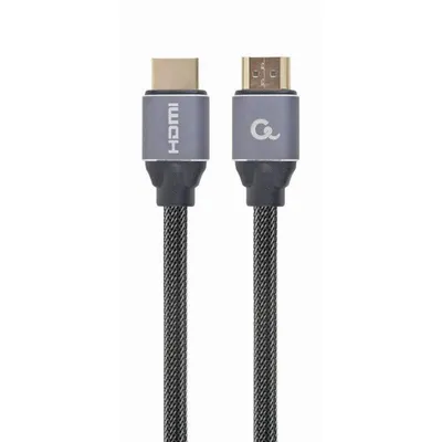 HDMI-Kabel Gembird CCBP-HDMI-1M 1m 4K UHD 60Hz Vergoldet Grau
