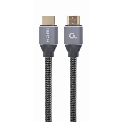 HDMI Kabel Gembird CCBP-HDMI-7.5M 7,5 m Grau Hochgeschwindigkeits-Ethernet 4K UHD 60Hz