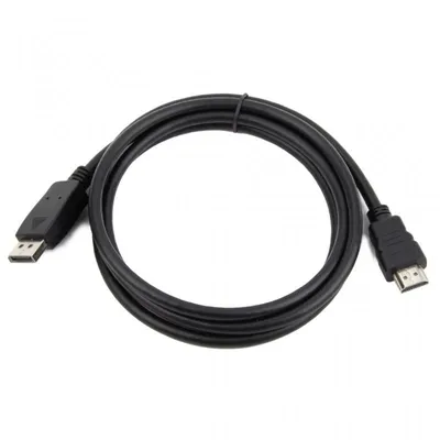 Gembird Displayport auf HDMI 2.0 Kabel, Stecker/Stecker, 3 m, Schwarz