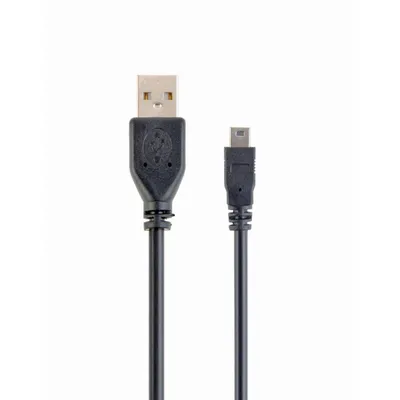 USB-Kabel Gembird CCP-USB2-AM5P-6 Kontakte vergoldet 1,8m USB 2.0 A auf Mini-B
