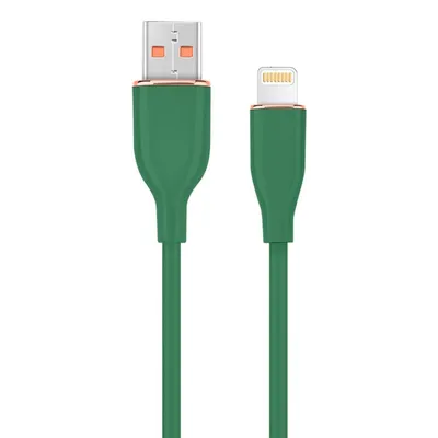 USB-C Kabel Gembird CC-USB2S-AM8PM-1.5M-G Lightning USB A 1,5m Grün