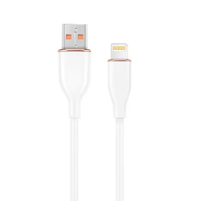 USB Daten- und Ladekabel Gembird CC-USB2S-AM8PM-1.5M-W 1,5 m USB 2.0 Weiß USB Daten- und Ladekabel Gembird CC-USB2S-AM8PM-1.5M-W 1,5 m USB 2.0 Weiß