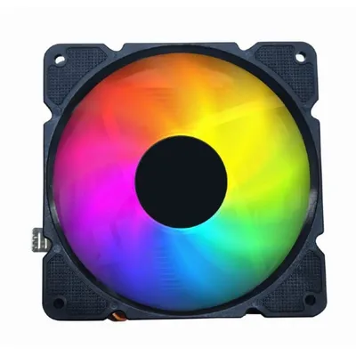 Gembird CPU-HURACAN-ARGB-X140 Computerkühlsystem Prozessor Luftkühlung 12 cm Schwarz, Weiß
