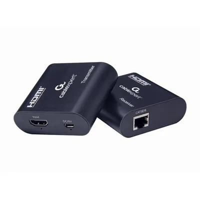 HDMI-Verlängerer Gembird DEX-HDMI-03 60 m Kabelgebunden Schwarz