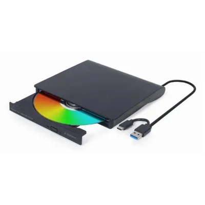 DVD-Brenner Gembird DVD-USB-031 Schwarz USB Typ-C Desktop
