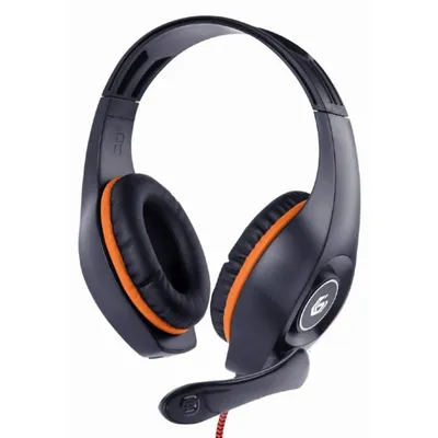 Gembird GHS-05-O Kopfhörer & Headset Kabelgebunden Kopfband Gaming Schwarz, Orange