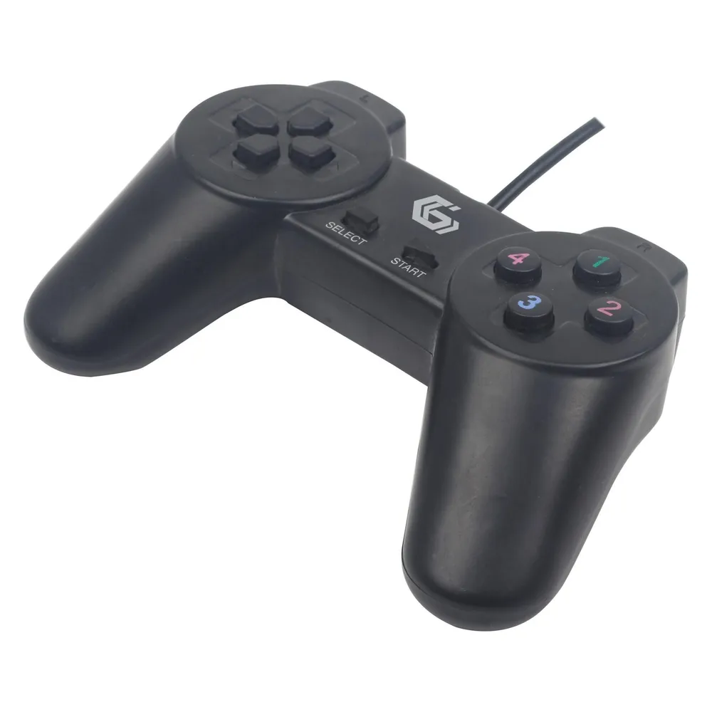 Gamepad Gembird JPD-UB2-01 kabelgebunden USB 2.0 PC Schwarz