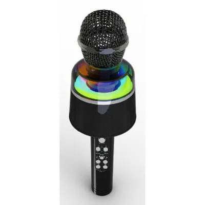 Mikrofon Gembird GMB Audio MICBT-01-BK Bluetooth kabellos Karaoke 10 m Reichweite