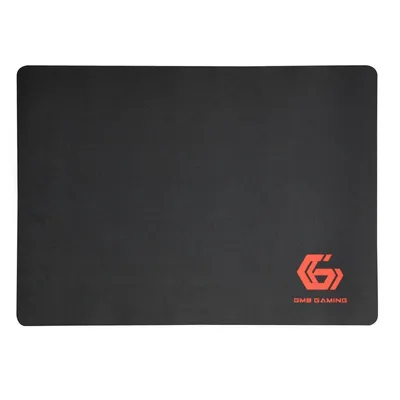 Gaming Mauspad Gembird MP-GAME-M Schwarz 350x250mm Rutschfeste Gummibasis Gaming Mauspad