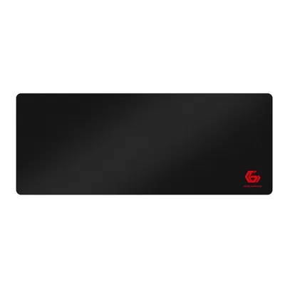 Gaming-Mauspad Gembird MP-GAME-XL Schwarz Monochrom Stoff Gummi Rutschfest Gaming-Mauspad