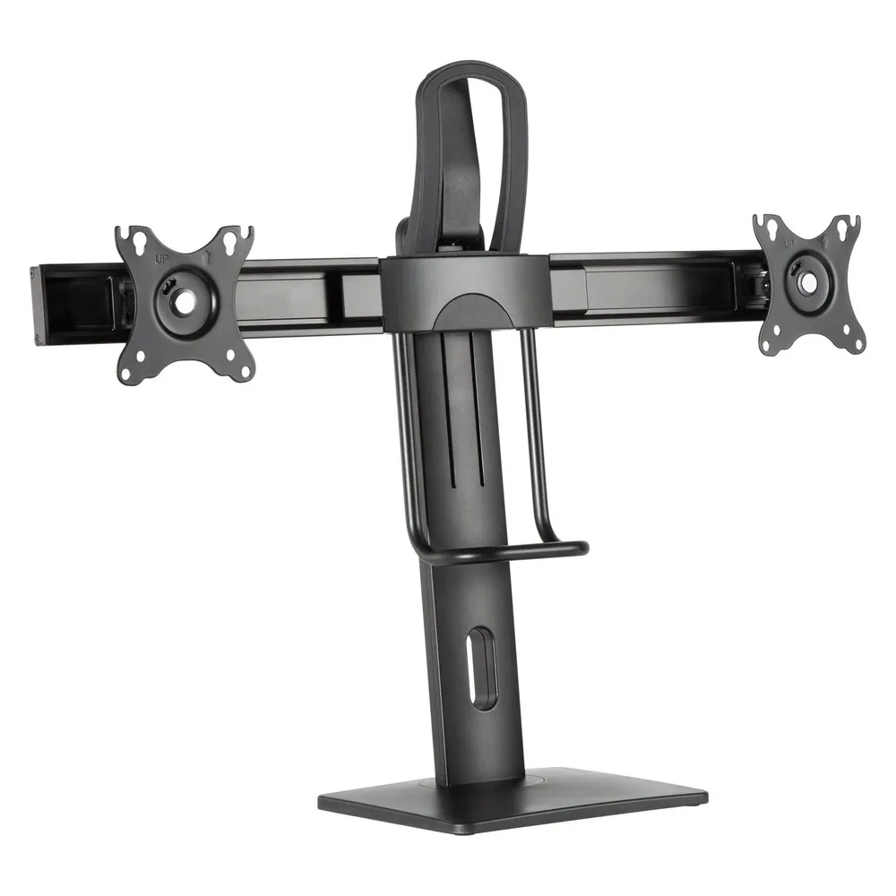 Gembird Stojak biurkowy na dwa monitory z regulacją wysokości 17-27inch do 6kg