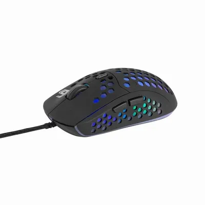 Gembird MUSG-RAGNAR-RX400 Gaming Maus USB 10000DPI Schwarz LED Ergonomisch 6 Tasten