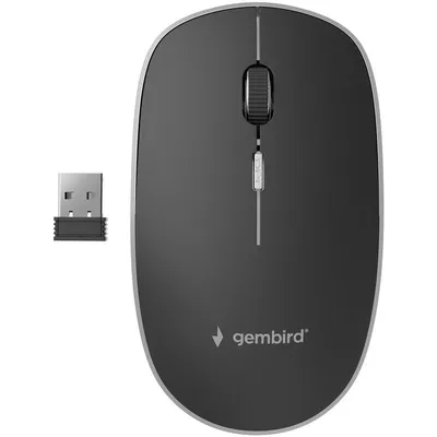 Gembird MUSW-4B-01 Maus Büro Beidhändig RF Wireless Optisch 1600 DPI