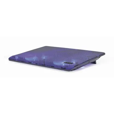 Gembird NBS-2F15-05 Tragbarer Kühlständer USB 15,6" mit Doppel-Lüfter LED