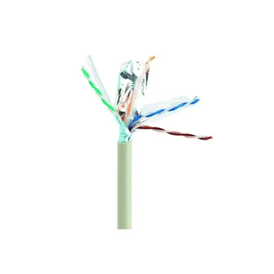 Netzwerkkabel Gembird CAT6 FTP 100 m F/UTP Solid 23AWG Grau RoHS
