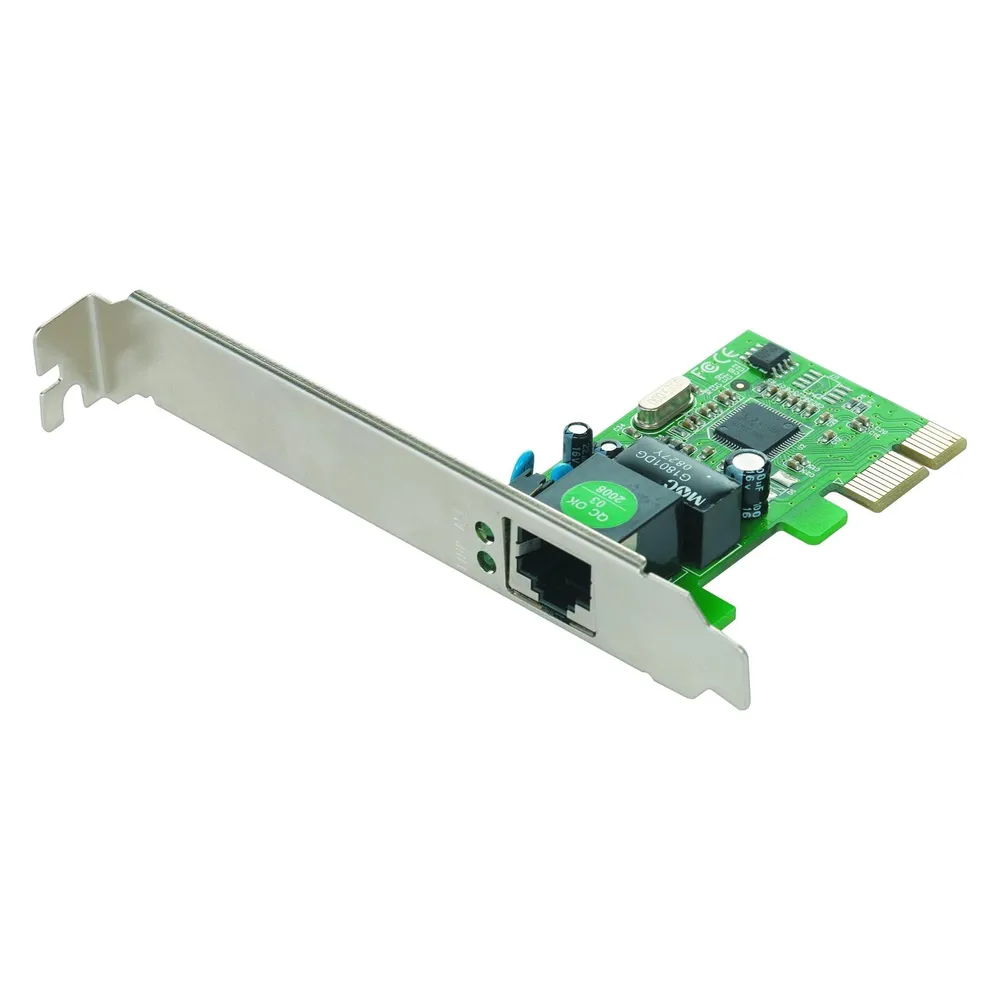 Netzwerkkarte Gembird NIC-GX1 PCI Express Gigabit Ethernet 1000 Mbps STP RJ45
