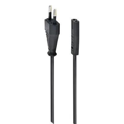 Netzkabel Gembird PC-184/2 1,8 m Schwarz