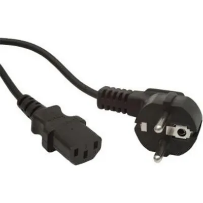 Netzkabel Gembird PC-186-VDE Schuko auf IEC C13 1,8 m schwarz