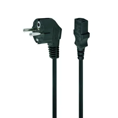 Netzkabel Gembird PC-186-VDE-5M Schuko an C13 5m Schwarz