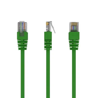 Netzwerkkabel Gembird PP12-0.5M/G Cat5e RJ-45 grün 0,5 m