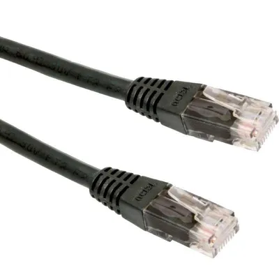 Netzwerkkabel Gembird PP12-3M/BK Cat5e UTP 3 m Schwarz vergoldete Kontakte