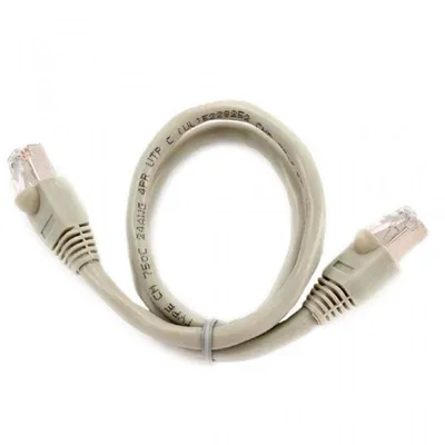 Netzwerkkabel Gembird PP6-0.5M Cat6 FTP RJ-45 0,5m Grau