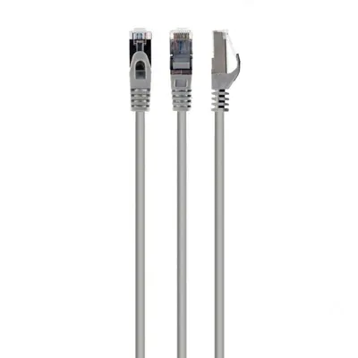 Netzwerkkabel RJ-45 Cat 6 FTP 10m Silber Gembird