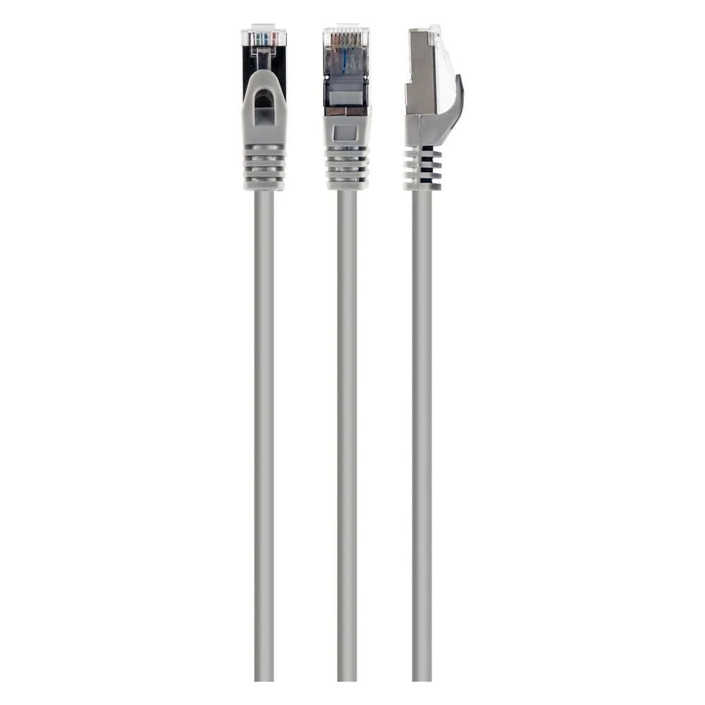 Gembird S/FTP Cat. 6A LSZH patch cord, grey, 7.5 m