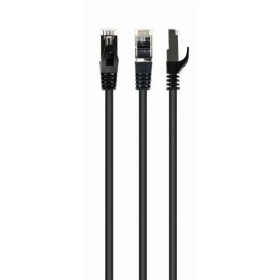Netzwerkkabel Gembird PP6A-LSZHCU-BK-2M Cat6a S/FTP LSZH 2m Schwarz Netzwerkkabel Gembird PP6A-LSZHCU-BK-2M Cat6a S/FTP LSZH 2m Schwarz