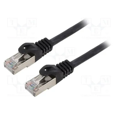 Gembird S/FTP Cat. 6A LSZH patch cord, black, 30 m