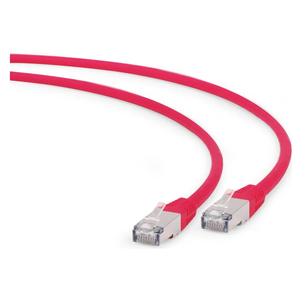 Gembird S/FTP Cat. 6A LSZH patch cord, red, 20 m