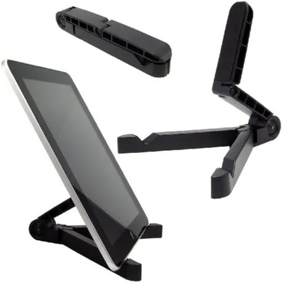 Gembird TA-TS-01 Doppelarm-Halterung für Laptop und Tablet, Tischmontage, 178 mm, Schwarz