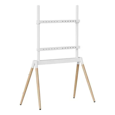 TV Wandhalterung Gembird TVS-86F-01-W Weiß Holz 55-86 Zoll Höhenverstellbar