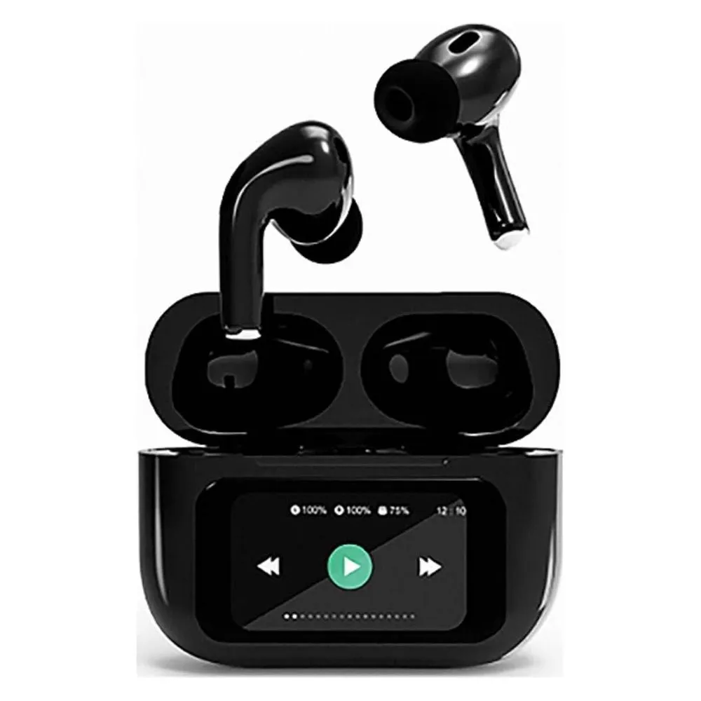 Bluetooth-Kopfhörer Gembird TWS-LCD-ANC-01-BK kabellos mit ANC