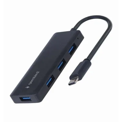 Hub Gembird 4 Ports USB 3.1 5 Gbit/s UHB-CM-U3P4-02 kompakt