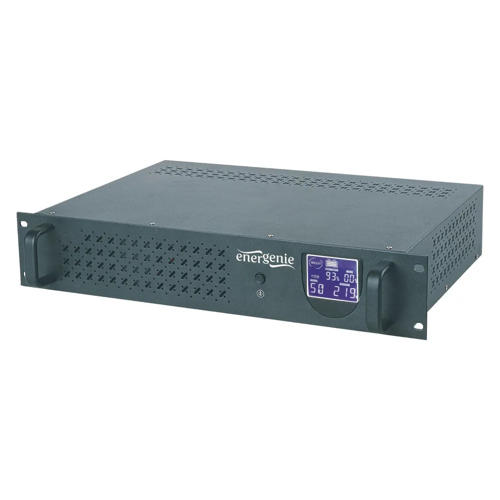 Gembird Ups rack 19" 3.4u 1500va 4xiec 230v out iec14 in rj11 usb lcd - (Offline-) USV