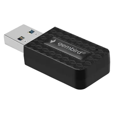 Adapter Gembird AC1300 WLAN USB 3.0 Dualband 867 Mbps Adapter Gembird AC1300 WLAN USB 3.0 Dualband 867 Mbps
