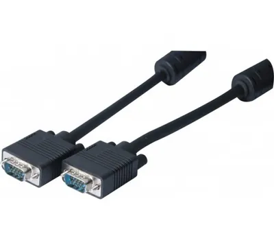 VGA Kabel Hypertec 1 m Stecker Stecker Schwarz