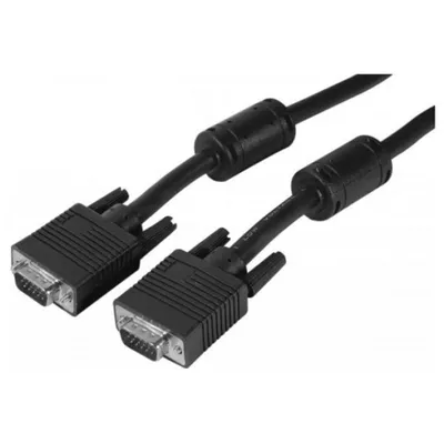 VGA-Kabel 1,8 m Stecker-Stecker mit Ferrit Full HD 1080p