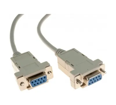 Kabel Serie Weiblich zu Weiblich Hypertec 136006-HY 1,8 m DB-9 Grau