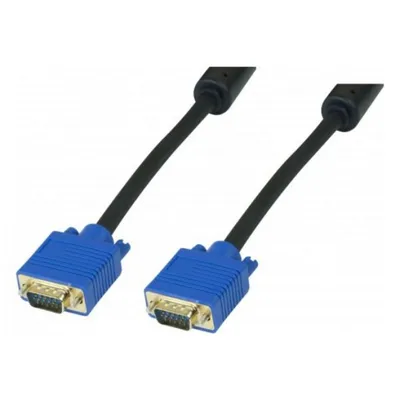 VGA-Kabel Generisch Stecker-Stecker 1,8 Meter Schwarz/Blau