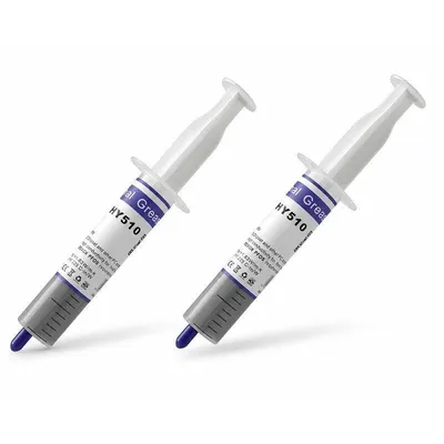 Thermische Paste Silikon Grau in Spritze 2x30g